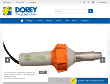 Tablet Screenshot of dorey.fr